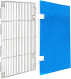 RV A/C Ducted Air Grille for-Dometic, Duo-Therm RV Air Conditioner Grille, RV Air Conditioner Cover with RV AC Filter Replacement for Dometic 3104928.01, Automotive Replacement Air Filters