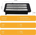 Engine Air Filter for Honda Civic and CR-V 1.5L 2017-2021 | Direct Replacement for Part #17220-5AA-A00