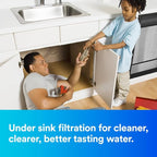 Aqua-Pure FF101 Replacement Water Filter Cartridge for Aqua-Pure System 3M FF100, Reduces Lead, Microplastics, Chlorine Taste and Odor, Cysts, Select VOCs