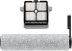 Wet and Dry Vacuum Cleaner Roller Brushes & Filters, Compatible for Tineco, Floor ONE S7 ProS6, Vacuum Cleaner Accessories Floor Scrubber Parts(A)