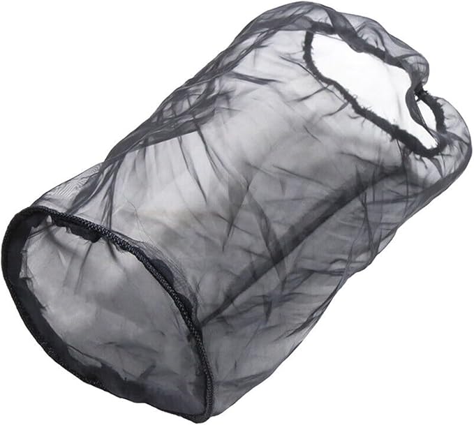 Universal 9 Inch Air Filter Cover, Air Intake Filter Sock Cover, Motorcycle Waterproof Air Filter Rain Sock Dustproof Protective Cover (Filter L), Pack of 2
