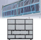 Air Conditioner Dust Filter Screen for Indoor Unit, Plastic Mesh AC Accessory, Hanging Design for Central Cooling Systems, Protects Air Outlet from Dust Buildup(28.2X26.5cm)