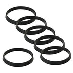 6PCS Kitchen Sink Filter Sealing Ring, Drain Pipe conical Rubber Gasket, Waste Pipe Gasket, 1.77-inch Drain Pipe Sink Odor Collector Siphon, 45mm Inclined Sliding Joint Rubber Ring