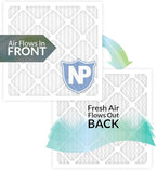 Nordic Pure 24x30x1 (Actual Size: 23 1/2 x 29 1/2 x 3/4) Pleated MERV 8 Air Filters 6 Pack