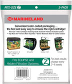 MarineLand Rite Size Aquarium Filter Cartridge Bundles (Rite Size Z 12pk)
