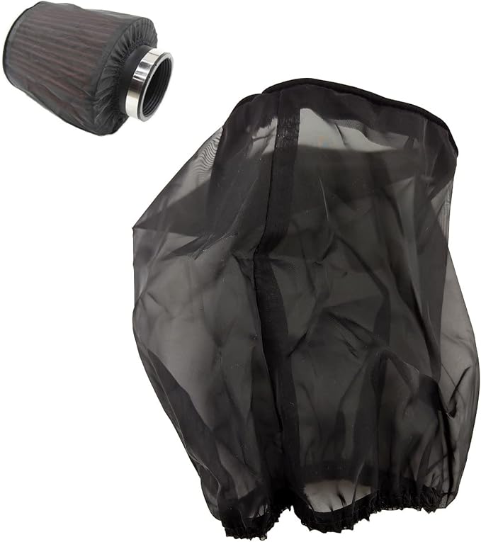 Air Filter Protective Cover, Universal Air Intake Filter Sock Cover Air Cleaner Protective Cover forHigh Flow Air Intake Filters (Large)