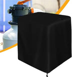 Cover for Pool Pump Filter Sand Cylinder Sunscreen Anti-UV Ground Enclosure Catcher for Swimming Shed Deck Pond(33x24x33 inch)