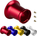 50mm Carburetor Air Filter Trumpet Velocity Stack Funnel CNC Alloy Parts Fit for PE VM 21mm,24mm,26mm,28mm,30mm, for Honda Yamaha Kawasaki ATV Dirt Bike Carb Intake Wind Horn Cup. (red)