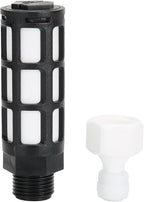 Portable Water Inlet Filter for Misting System – Self-Priming Water Filter Replacement 4.9In, Tasteless PP Plastic Water Inlet Filter for Humidification Sprayer, Lawn Garden Fogger (Pack of 1)