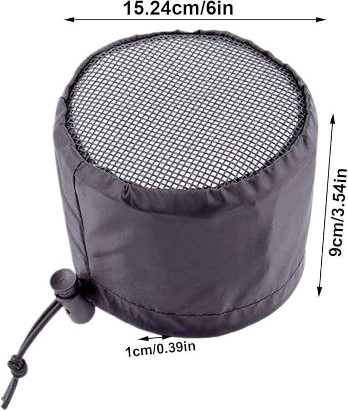 Grow Tents Vent - Dustproof Duct Filter, Flexible Vent Cover Tent with Two Pieces, Indoor Accessory Greenhouse Laundry Kitchen Rv, Grow Ten Covers for Plant Tent Airflow Control X0.39 Inches