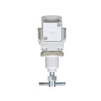PneumaticPlus SAR200T-N02BG Compressed Air Pressure Regulator 1/4" NPT, T-Handle, Gauge & Bracket
