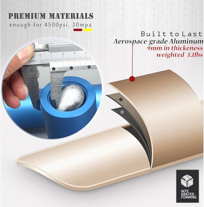 PCP Air Compressor Filter Dryer 4500Psi 30Mpa, High Pressure Pump Oil Water Seperator for PCP Rifle, Air Guns, SCUBA Cylinders Tank, with Quick Connector, Filtration Replacements (gold)