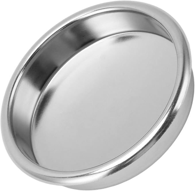 58mm Backflush Inser, Stainless Steel Coffee blind Filter Portable Blind Filter Basket for Espresso Machines Home 60x17x58mm