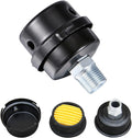 1/2" Thread Male Thread Diameter 20mm Air Compressor Silencer Filter, Thread Metal Air Compressor Intake Filter Sound Muffler Silencer, Air Compressor Replacement Parts