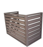 Outdoor air conditioning fence, multifunctional air conditioning privacy screen, outdoor air conditioning hidden protective cover, sturdy and durable,easy to install,suitable for gardens and balconies