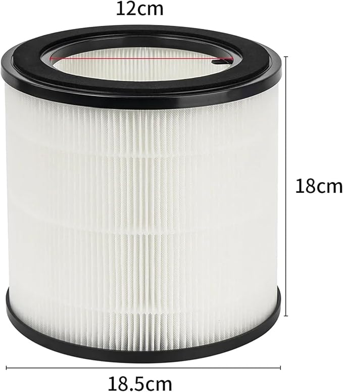 Air Filter, Compatible For Philips, Air Purifiers AC0950/10 AC0951/13 AC0820/10 AC0830 AC0650/10 AC0651/10 AC3210 AC3220 AC4220(FY0194)