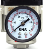 SNS AR3000-N03 Female Thread 3/8 NPT Air Pressure Regulator 0-150 PSI Adjustable,Bracket,Gauge