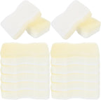 15pcs Lampshade Cleaning Sponges Set, Dry Soot Remover Fabric Cleaner, Reusable Household Sponge for Dust, Pet Hair, Curtains, and Craft Surfaces
