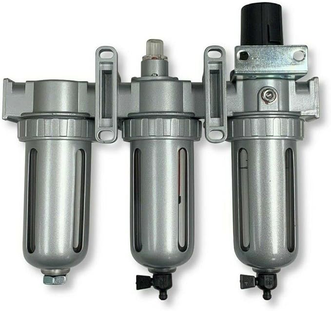 3/8" COMPRESSED AIR FILTER REGULATOR/DESICCANT DRYER/COALESCING FILTER