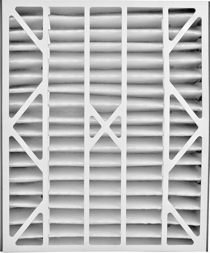 Nordic Pure 20x25x5 (Actual Size: 19 3/4 x 24 1/4 x 4 7/8) Air Bear Replacement 266649-102 MERV 15 Air Filters 4 Pack