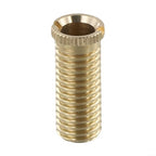 Sink Strainer Screw Connector Brass Alloy Bolts for Wash Basin Strainer Bath Waste Bolt Kitchen Sink Basket Filter Slotted Design for Easy Tightening Copper Color(Brass 3cm)