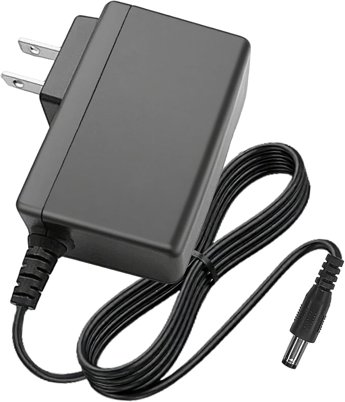 12V AC/DC Adapter Compatible with Purivortex AC400 AC300 AC201B Air Purifier HEPA Filter Cleaner Removes Odors Dust Dander Power Charger