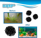 HQRP 50 pcs Bio Balls Filter Media 1.5 Inch - Large Bio Ball for Aquarium, Pond, Waterfall, Fountain Filter Media in Mesh Bag with Zipper