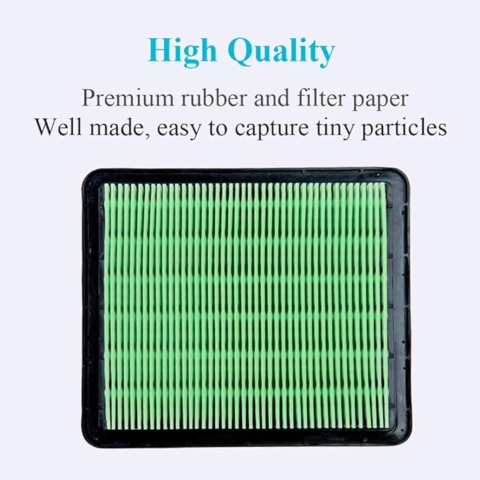 HOODELL 2 Pack 17211-zl8-023 Air Filter, Compatible for Honda gcv160 gcv190, Husqvarna 7021p, Premium Lawn Mower Air Cleaner Element