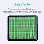 HOODELL 2 Pack 17211-zl8-023 Air Filter, Compatible for Honda gcv160 gcv190, Husqvarna 7021p, Premium Lawn Mower Air Cleaner Element