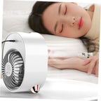 Cabilock 1pc Usb Desktop Air Cooler Conditioner Fan Multi-filtering Compact Design for Clean Office Outdoors