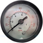 3/8" Pressure Regulator - 89 CFM Flow Rate 7-150 PSI Adjustable - for Compressor Particulate Filter Moisture Water Trap Compressed Air - Integral Style Filter Regulator Combination Replacement