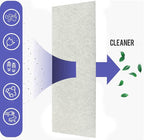 Air Vent Filter 4 x 12 Inch, Thin Air Vent Floor Heater Pre-Filter Sheet Work for Home Air Purifier, Floor Register, Ceiling 4" x 12" 14-Pack (White) Hoctsom