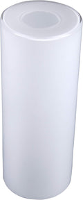 GoLucky Glass Cylinder Shade Accessory - Glass Lamp Fixture Shade Replacement - 3.5"D x 9"H