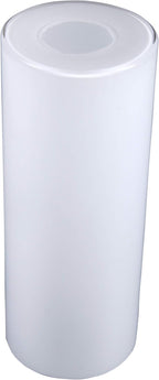 GoLucky Glass Cylinder Shade Accessory - Glass Lamp Fixture Shade Replacement - 3.5"D x 9"H