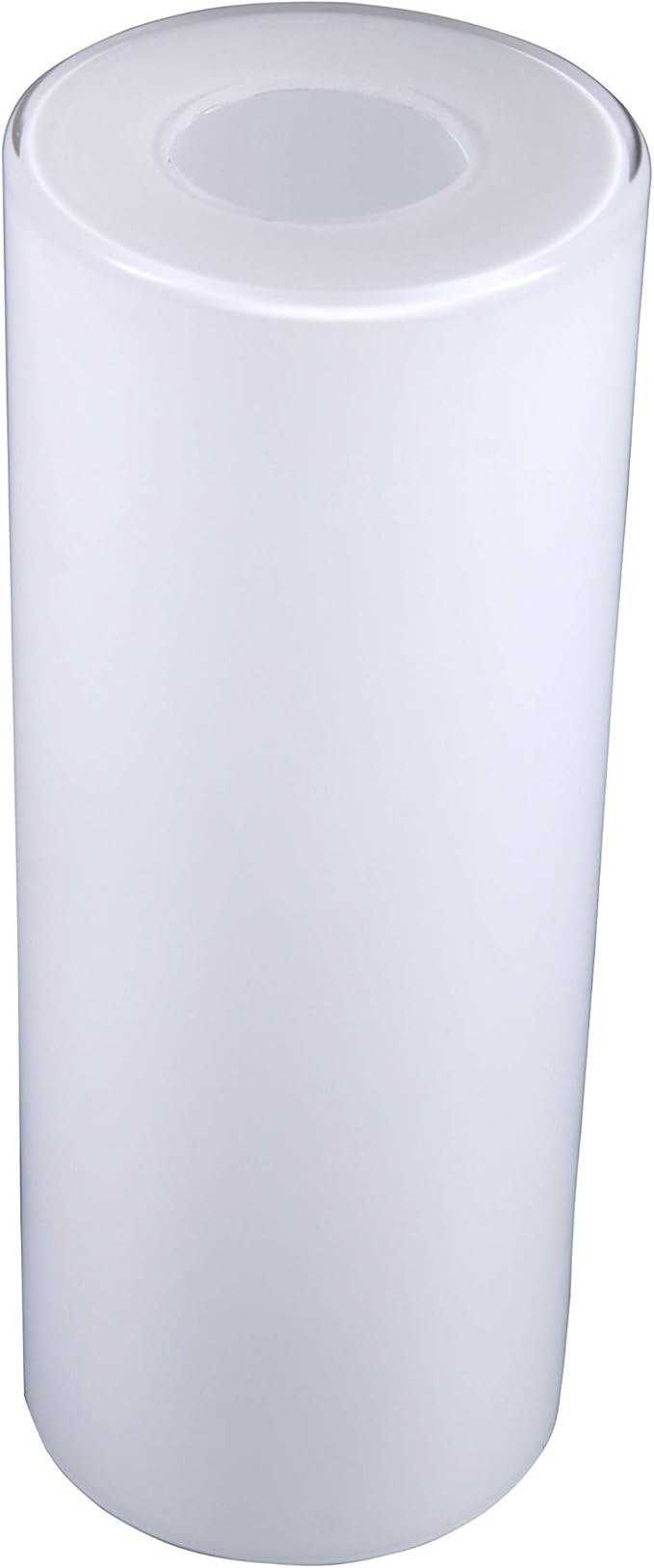 GoLucky Glass Cylinder Shade Accessory Lamp Fixture Replacement Piece With 1-5/8 Inch Fitter - Multiple Specifications 3.5"(D)5"(H)