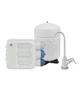 GE 3 Stage Reverse Osmosis Under Sink Water Filtration System with Faucet, Reduces Lead, Chlorine, Arsenic & More, Replace Filters (FQ18PN, FQ18MN, FQ18RT) Every 6/12 Months, GXRQ18NBN