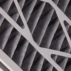 Nordic Pure 20x25x5 (Actual Size: 19 3/4 x 24 1/4 x 4 7/8) Air Bear AC Filter Replacement MERV 8 Plus Carbon 4 Pack