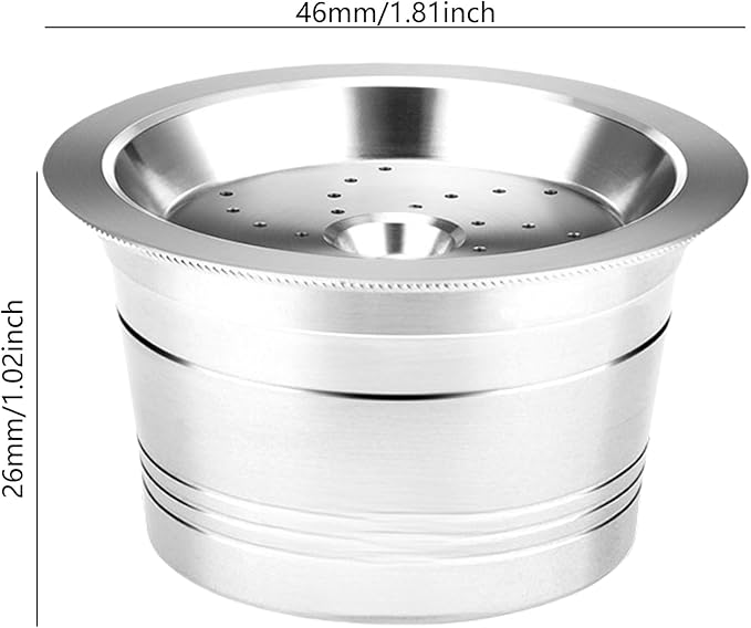 Sturdy Stainless Steel Coffee Filter Portable Filter Portable for Home and Use User Friendly Coffee Filter