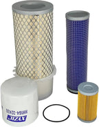 Maintenance Filter Kit for Compatible with Kubota L2250DT L2250F L2550DT L2550F L2650DT L2650DT-CA L2650DT-GST L2950DT L2950DT-GST L3450DT L3450DT-GST L3450DT-WET L3650DT-GST L3650F Oil Fuel Air