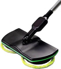 Spinning Cleaner Vacuum,Electric Mops for Floor Cleaning,Cordless Electric Mop,Floor Scrubber and Polisher Machine,Buffer Polisher for Home with Replacement Pad，Includes 6 PCS Cleaning Cloths