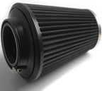 Big Sucker cone Air filter intake for harley air Cleaner Sportster Softail fatboy heritage dyna touring street road king Glide (Nake - Chromed, TypeD : Touring M8 17-UP, Softail 18-UP)