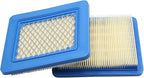 491588s Air Filter, Compatible with Briggs 491588, Toro 20332, Craftsman 3364, Premium Lawn Mower Air Cleaner (2Pcs)