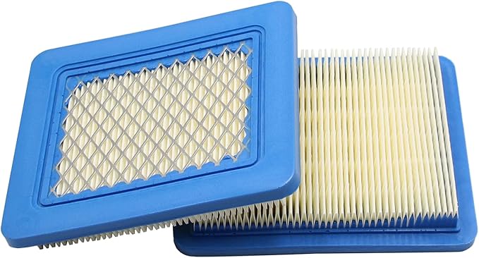 491588s Air Filter, Compatible with Briggs 491588, Toro 20332, Craftsman 3364, Premium Lawn Mower Air Cleaner (2Pcs)