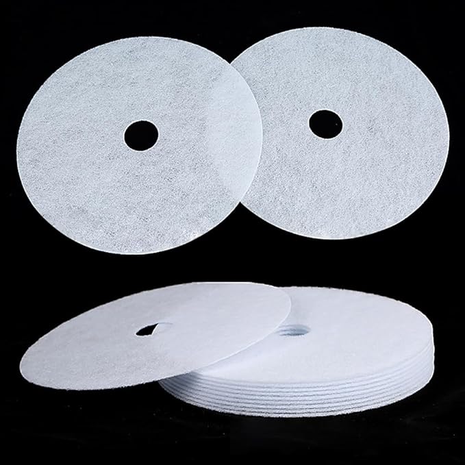 GSHLLO 10 Pcs Universal Cloth Dryer Exhaust Filter Portable Dryer Replacement Lint Filter Air Intake Paper Filters for Chef Dryer 227 x 33 mm