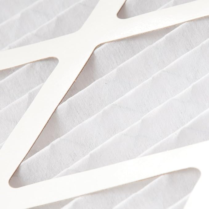 Nordic Pure 24x24x1 (Actual Size: 23 3/8 x 23 3/8 x 3/4) Pleated MERV 14 Air Filters 6 Pack