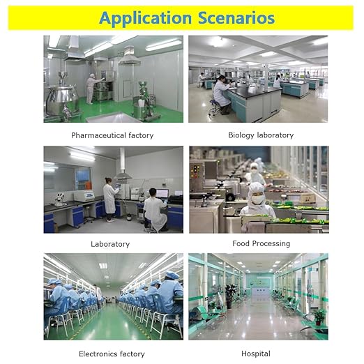 Laminar Flow Hood Filter Replacement Unit Replacement HEPA Filter Compatible with FFU Fan for Air Flow Clean Bench Class 100/ISO 5 Cleanliness 46x22x2.7in Size