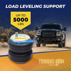 TORQUE 2 pcs of 6873 Air Bag Replacement for 6873 Firestone Ride Rite Air Bags and Torque Airbag Suspension Kits, Fittings Tubing (Replaces Firestone 6873 Air Bag Airbag Ride Rite) (2 x TR6873)