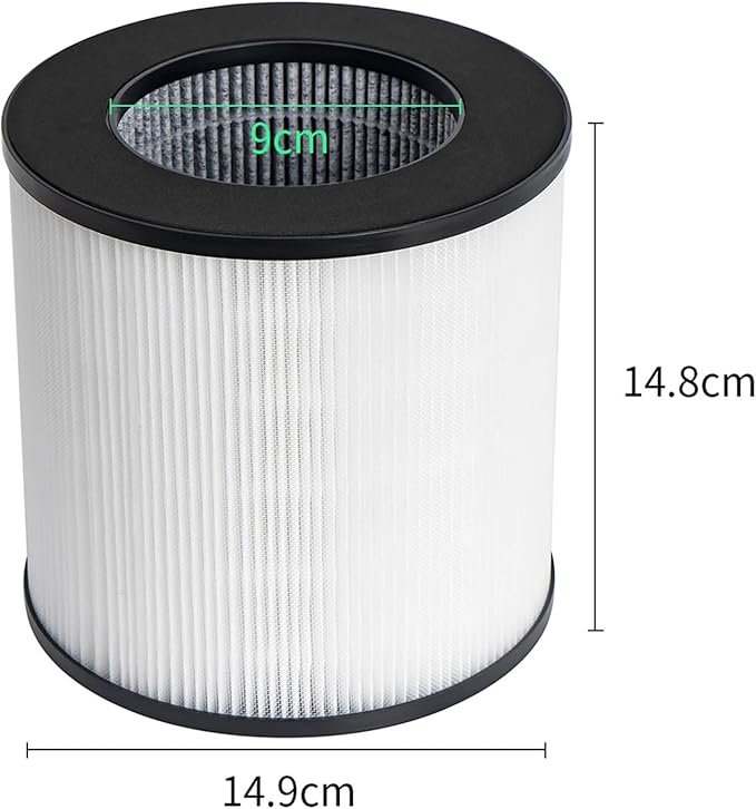Air Purifier Filter, Compatible For Druiap, KJ150, Compatible For Cwxwei, SY910 KJ150 AF3001 Air Purifiers(2pcs)