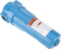 Water Oil Separator Air Compressor Filter, Aluminium Alloy PP Cotton Filter, Leak Proof 1.18in Inlet Outlet, 1.0MPa Replacement Part (T-001)