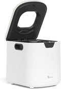 4.2L Electric Kitchen Composter with Large Carbon Filter - Odorless & Quiet (<40dB) Indoor Compost Bin, 1000-Hour Filter Life, One-Touch Clean, Dual Modes (Grind & Ferment), Dishwasher Safe